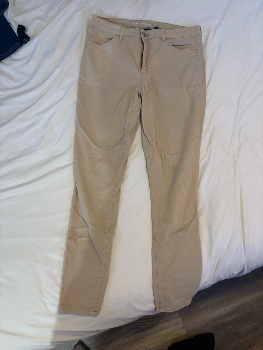 American Eagle Outfitters Tan Stretch Skinny Pants